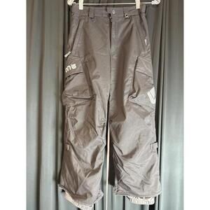 Burton DryRide Snowboard Pants Kids Youth  10/12 Black  Snow Ski Skiing